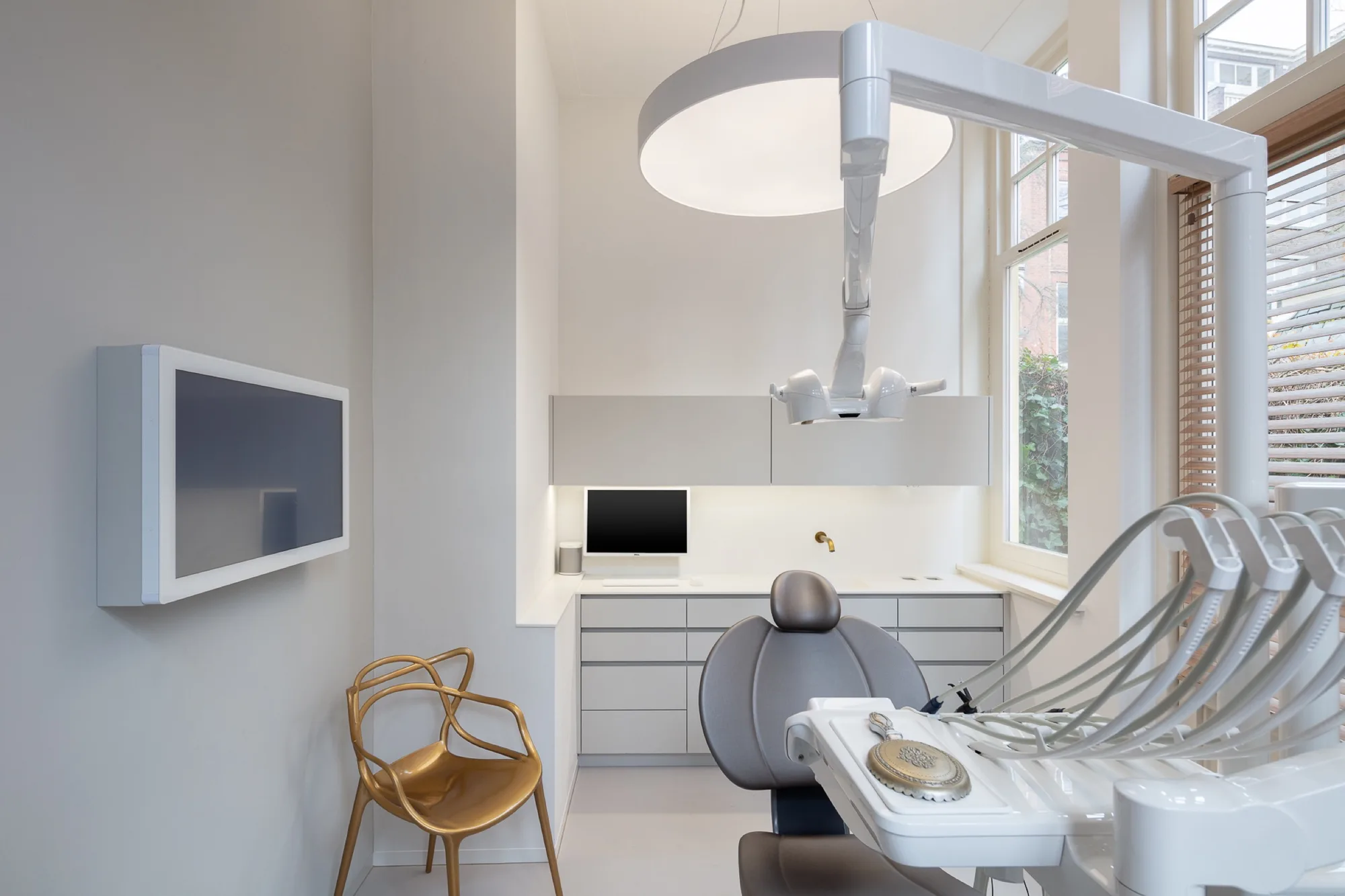 Behandelkamer van Orthodontie Museumplein